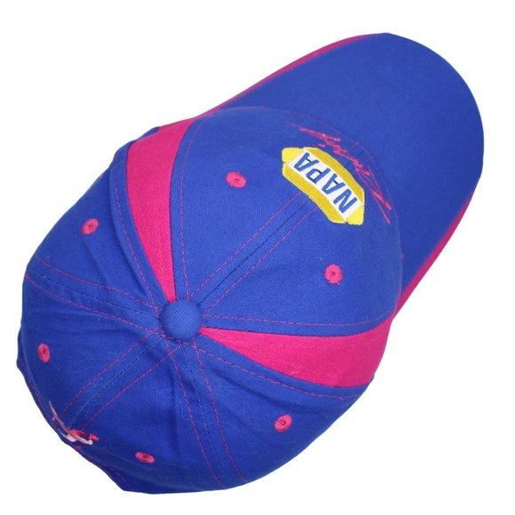 NAPA Racing Breast Cancer Susan G Komen Hat Cap Ron Capps Martin Truex Jr - Picture 7 of 9